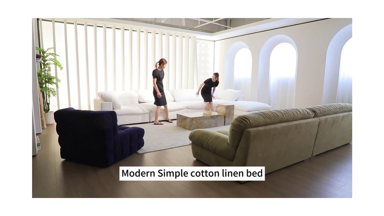 Best Modern Simple cotton linen bed Factory Price -