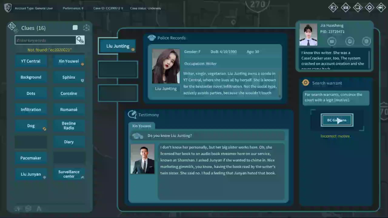 Case Cracker ep 1: huh?