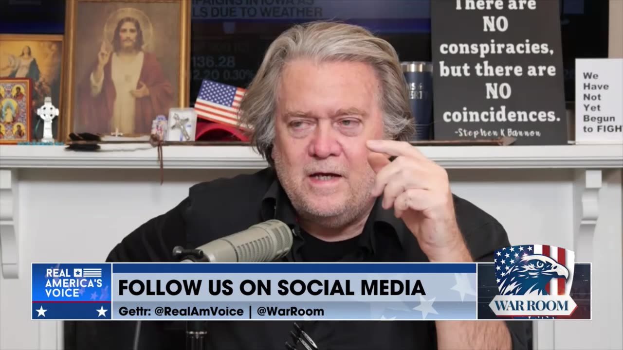 Steve Bannon: "This is why I say that Biden is not gonna be on the ticket for the Democrats"