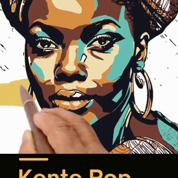 Kente Portrait