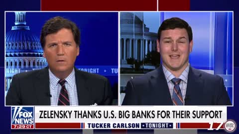 Big banks are getting rich off of the war in Ukraine.