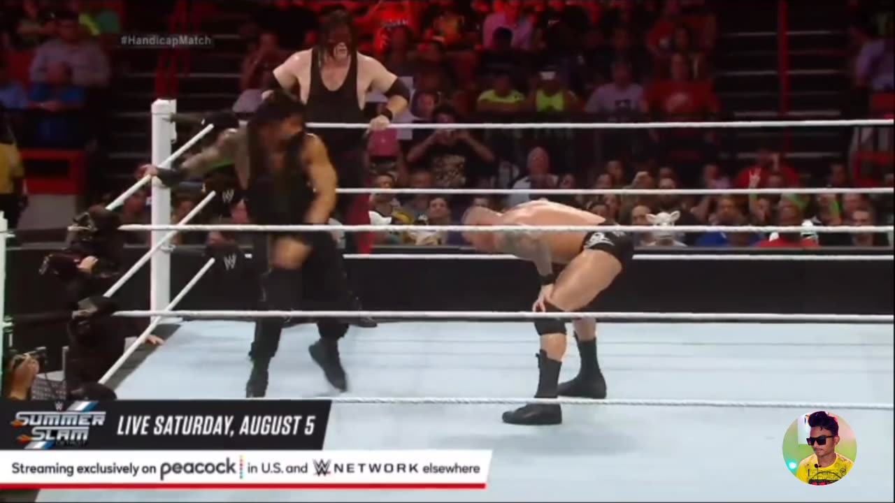 FULL MATCH Orton & Kanne Roman Reigns vs. Randy Handicap Match: