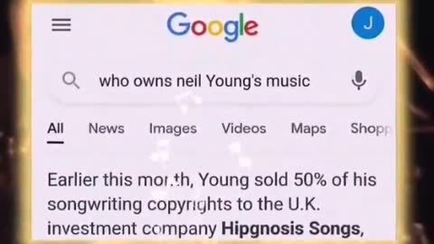 Who owns Neil Youngs music?