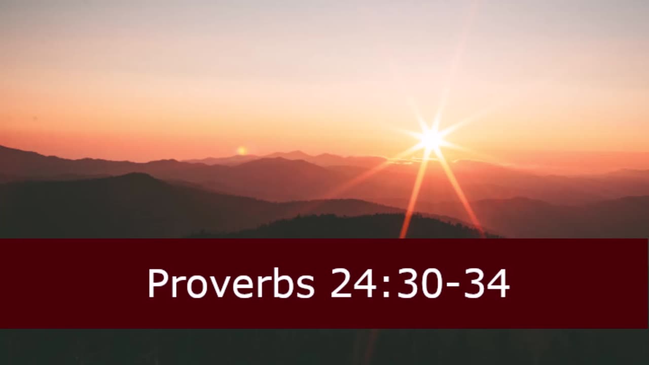 One Minute Proverbs 24 Devotional -- February 24, 2023