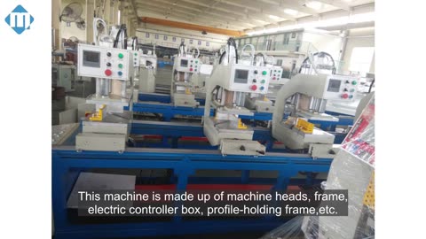 China PVC door and window 3-head welding machine SHJ3