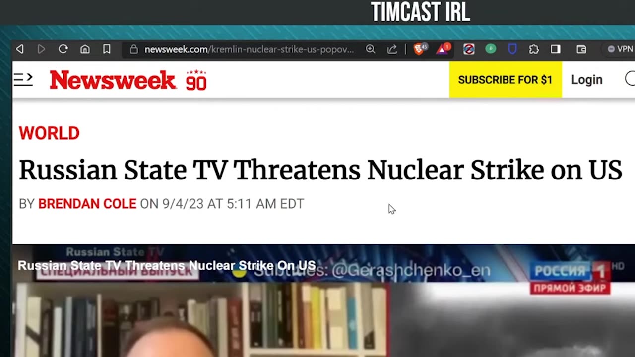Timcast IRL short - Ukraine