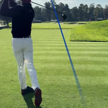 Tiger's practice at Riv #tiger #woods #golf #practice #training #round #swing #pattern #hit #shot