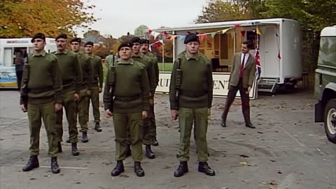 Mr Bean Army Comedy Clip