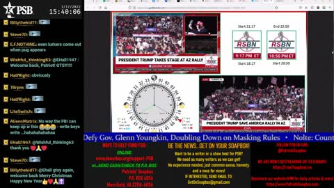 2022-01-17 15:00 EST - The Common Sense Show: Guest Kari Donovan @3:30P ET with Derek & PATRIOTski