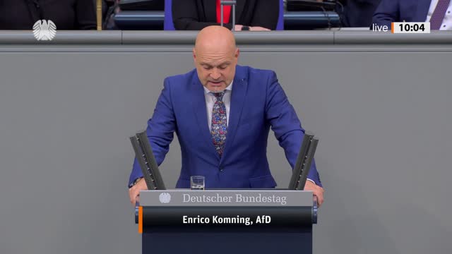 Enrico Komning Rede vom 29.09.2022 - Deutsche Nachhaltigkeitsstrategie