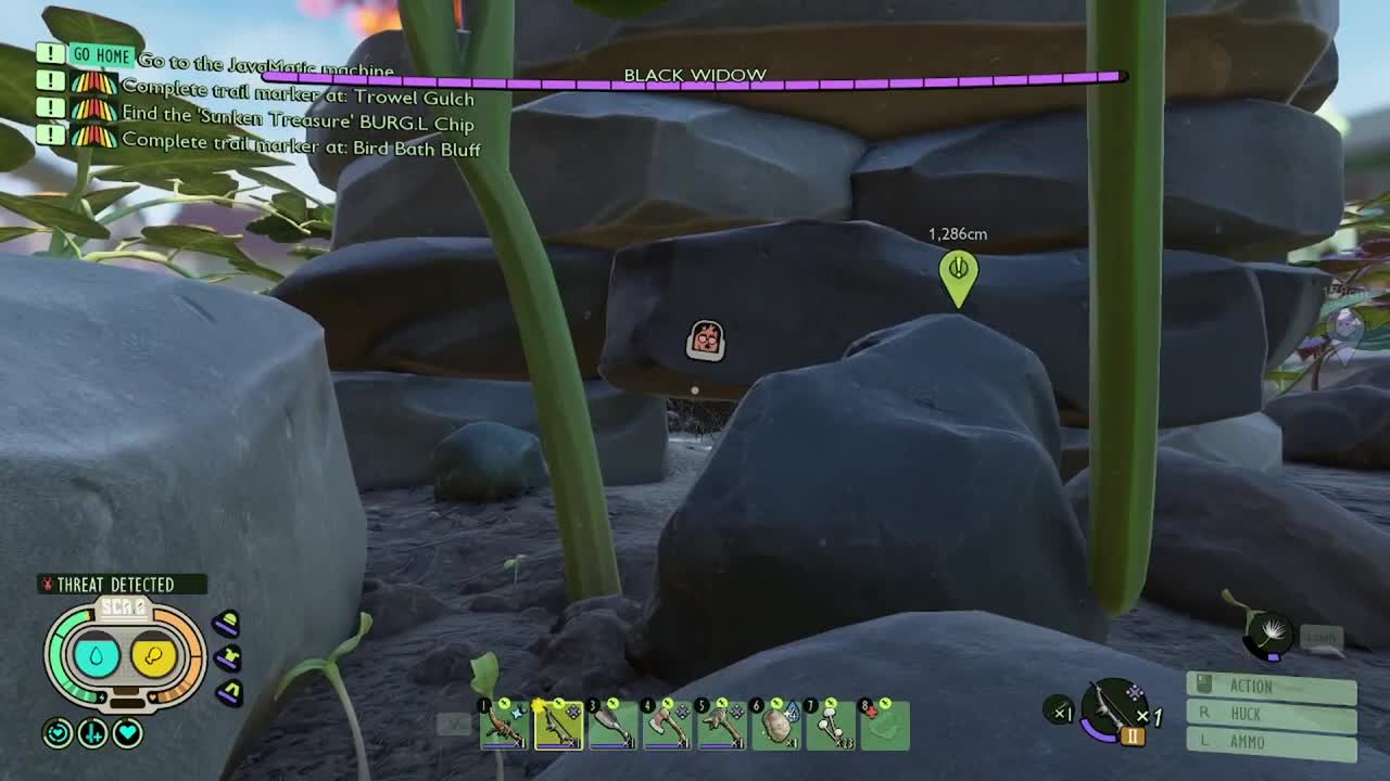 Grounded: How To Kill Black Widow With 1 Arrow