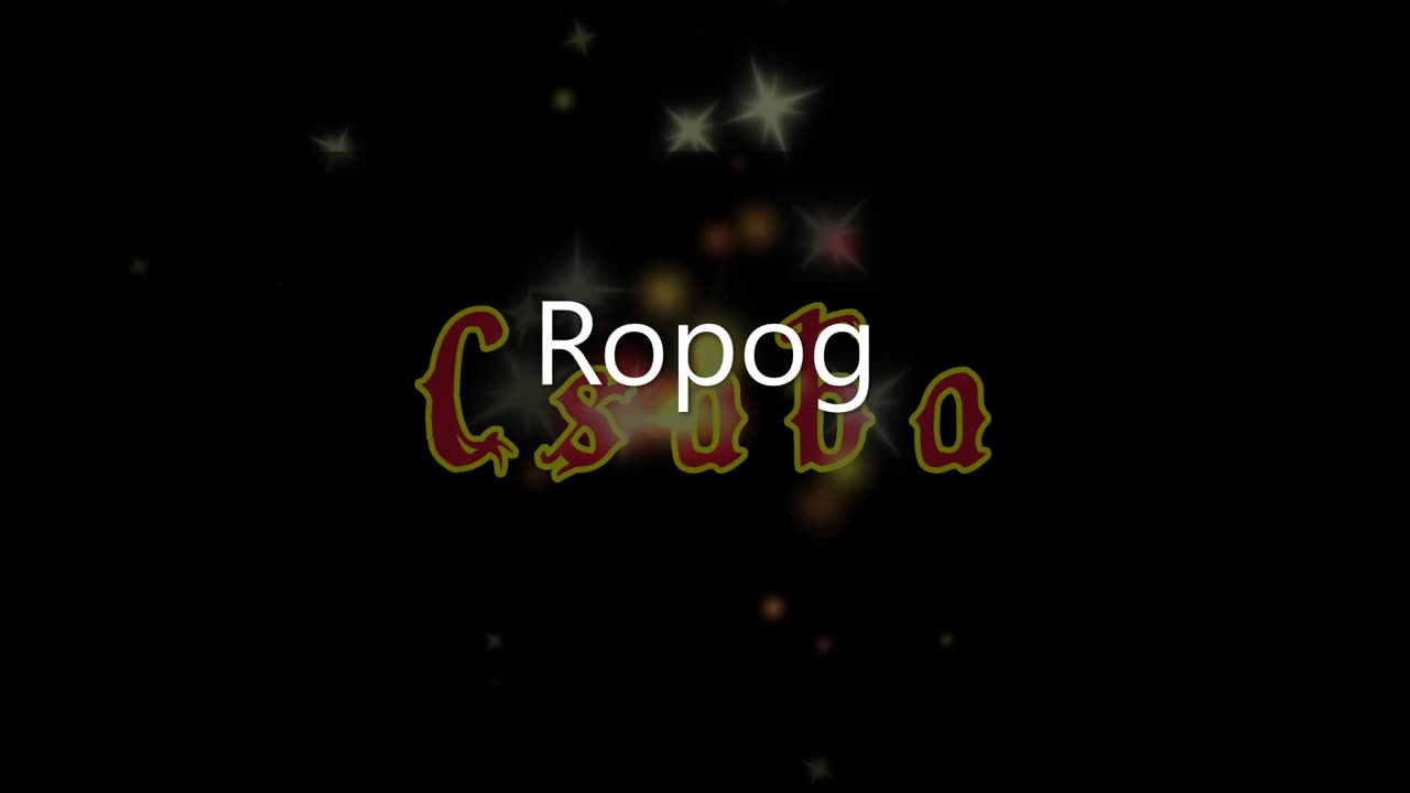 Csaba ¦ Ropog (dalszöveges audió)