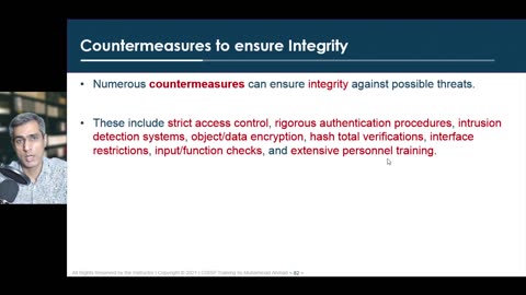 20 - Domain 1-12 Understand and apply security concepts Integrity