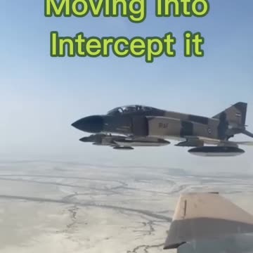 US F-22s Sneak Up Under Iranian Jets And Tells Them To Go Home