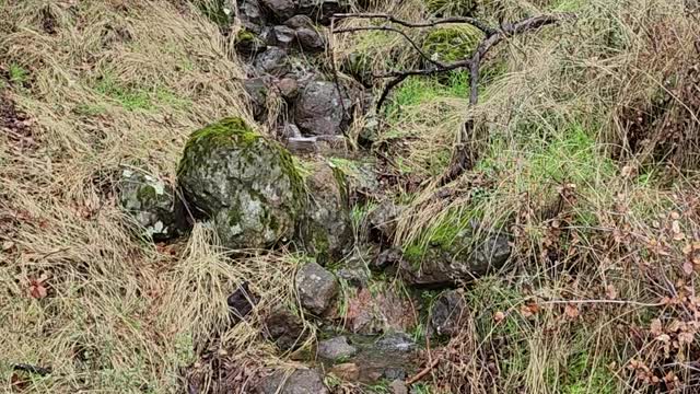 Spring runoff sounds