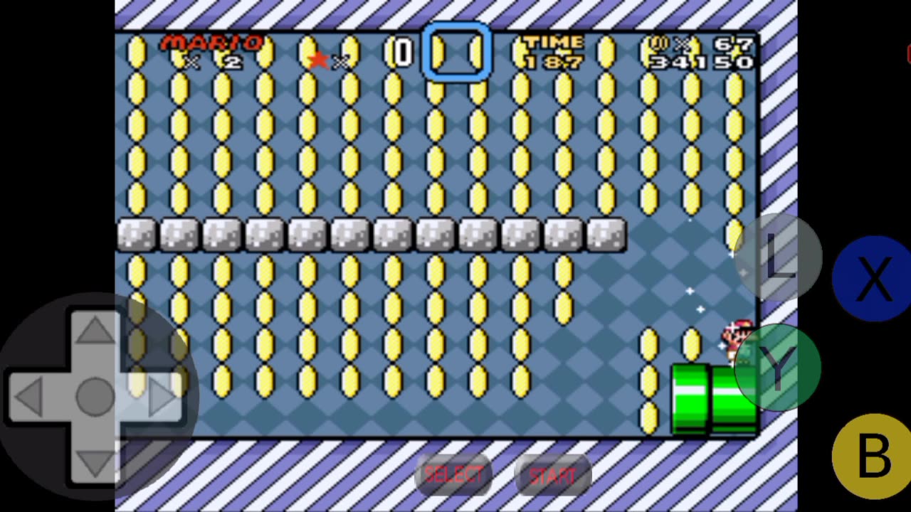 Super Mario World, Yoshis Island, Yellow Brick Lv