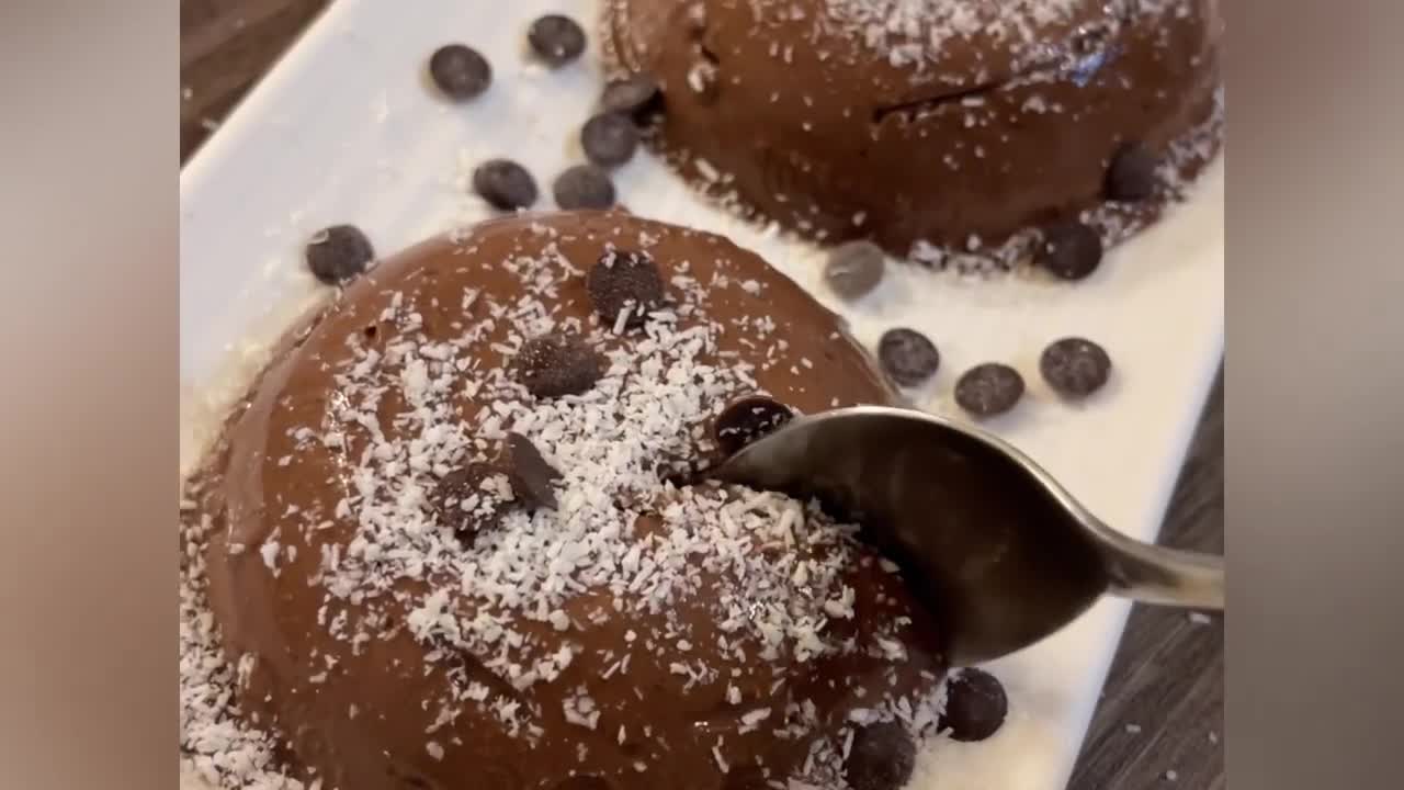 Tortini fit banana e cioccolato