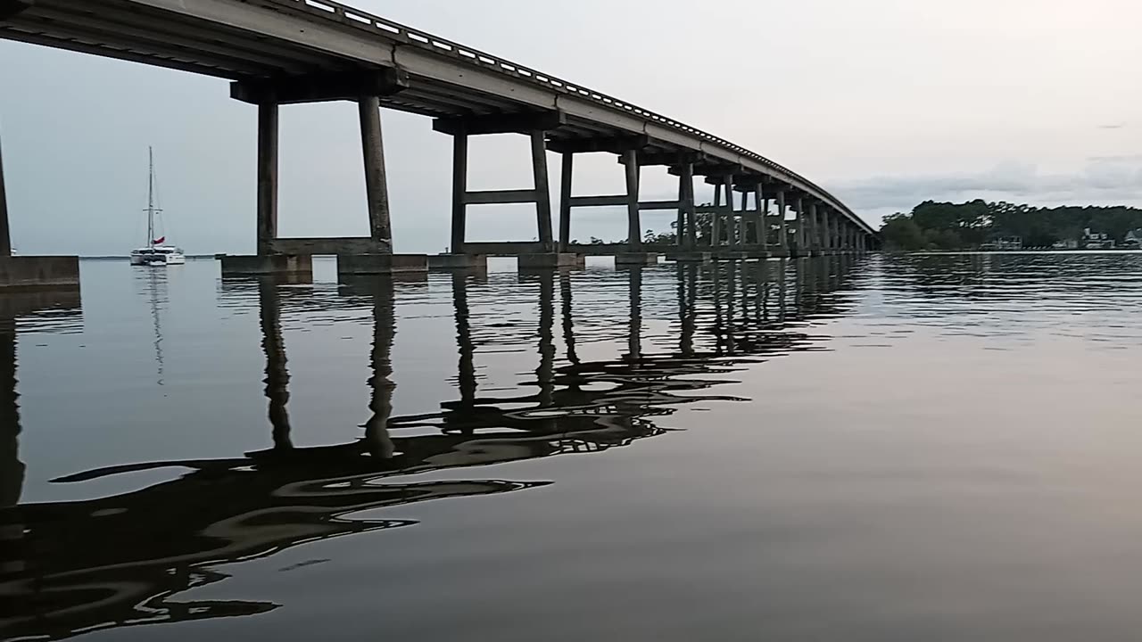 Kayaking around