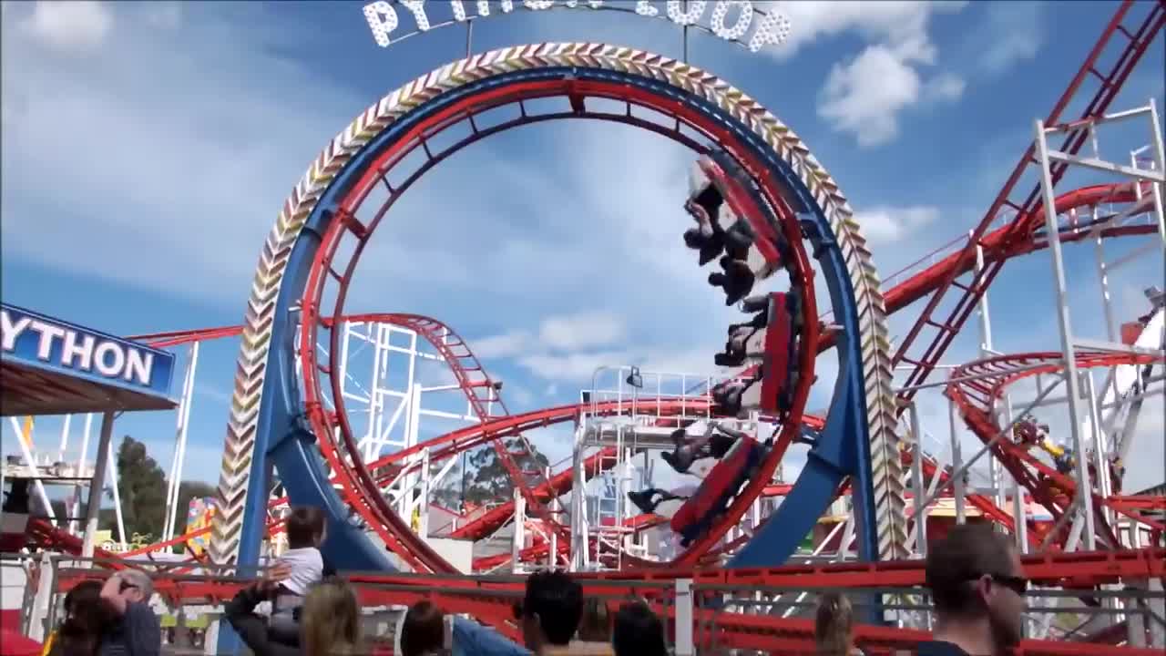 Royal Melbourne Show 2016 Rides