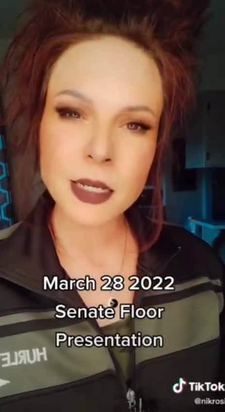 So then this happened today on the Senate Floor