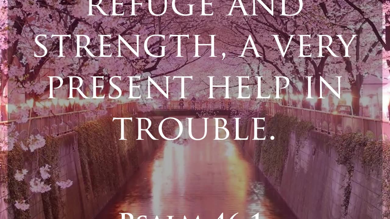 Daily Bible Verse - Psalm 46:1