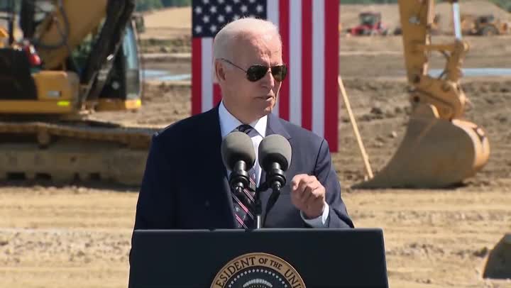 'Hell Of A Legacy': Biden Struggles To Form A Sentence While Stumping Chips Investment