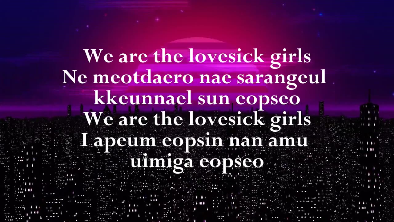 LOVESICK GIRLS by BLACKPINK