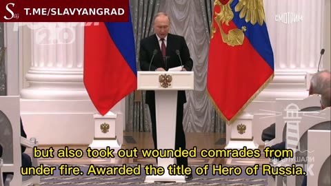 Председник Путин gives out military awards (English Subtitles) May 2023