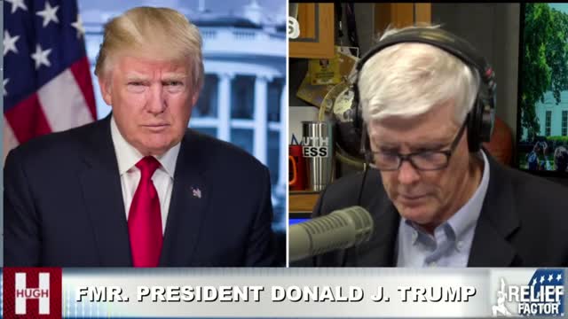 Trump with Hewitt