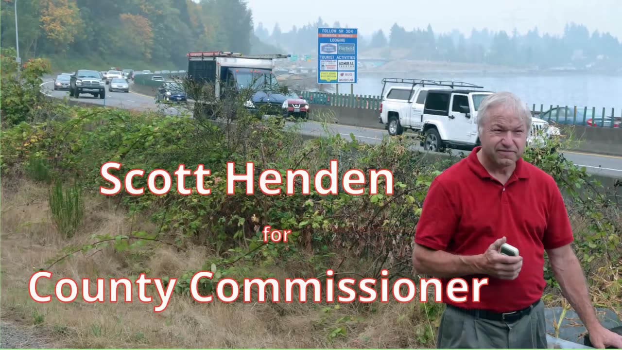 Scott Henden running for Commissioner Kitsap County Position 1