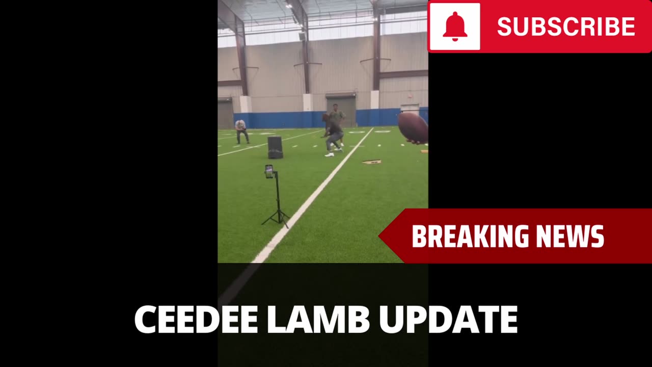 CeeDee Lamb Footage Surfaces Amid Hold Out - CeeDee Update