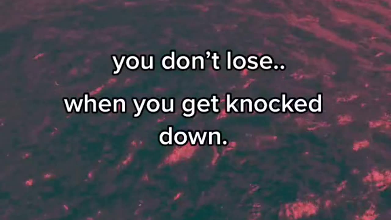 Get back UP Motivational Video