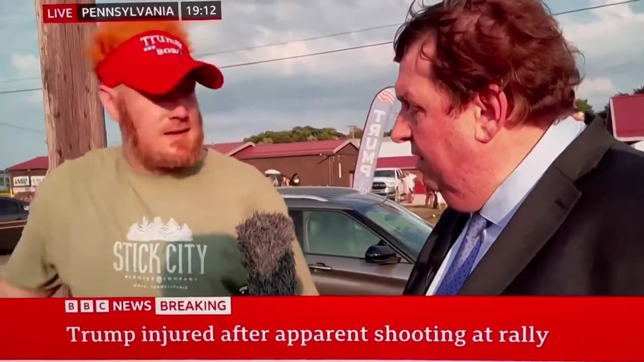 Eye Witness To Trump Attempted Assassination