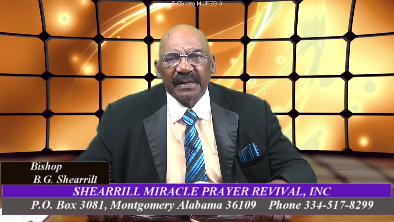 TUSKEGEE TELEVISION NETWORK | BISHOP BG SHEARRILL BROADCAST 18 | CHURCH | GOSPEL |