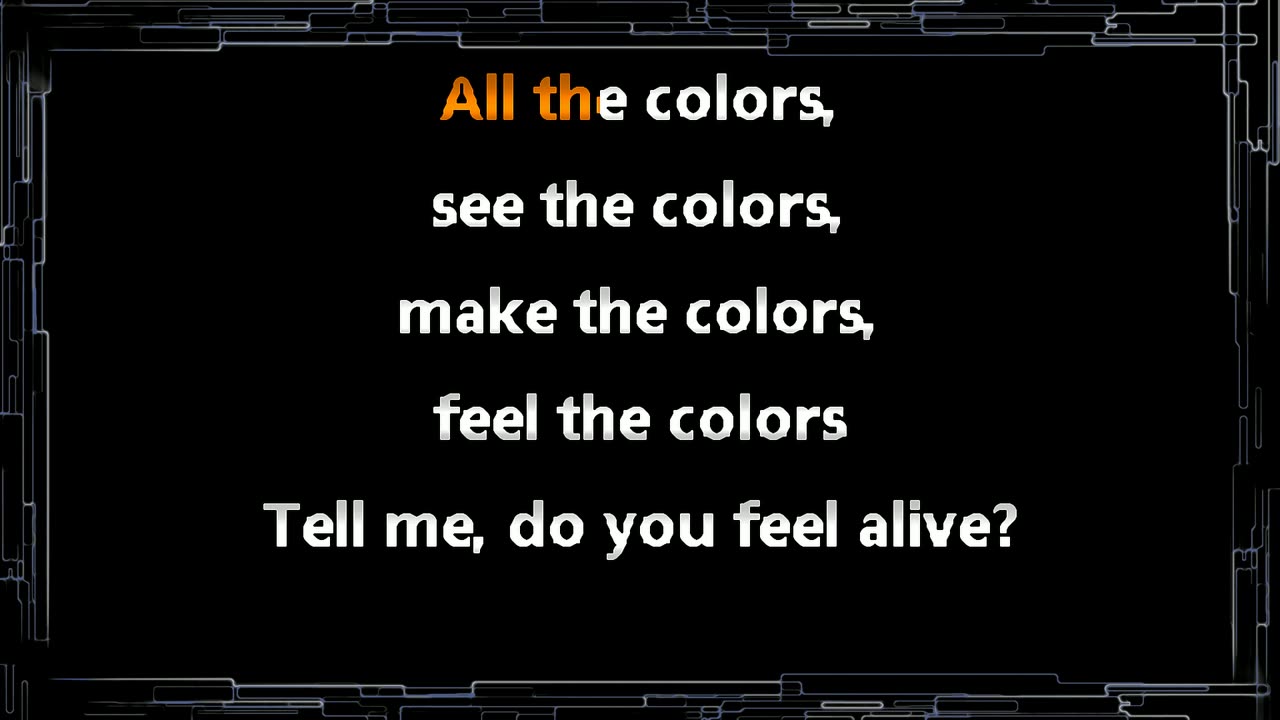 Beck • Colors (CC) [Karaoke Instrumental Lyrics]