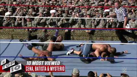 Most watched YouTube videos_ WWE Top 10, Oct. 23, 2019