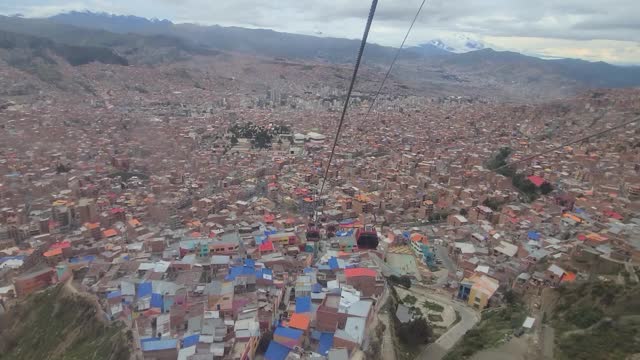 A city far away by cable car