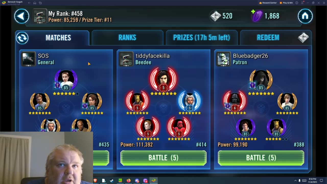 Star Wars Galaxy of Heroes F2P Day 180