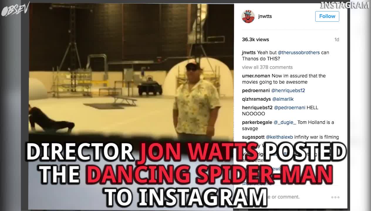 Spider-Man Breakdances on Homecoming Set