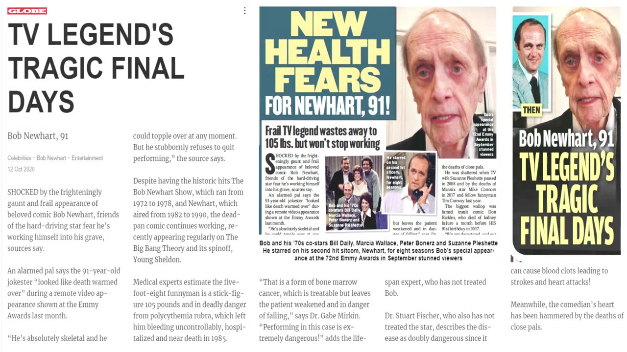 No I'm not dead! Mandela Effected Celebrity RIP dates