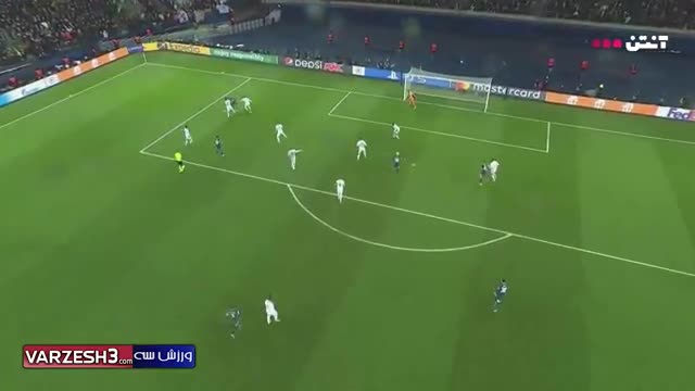 PSG goal against Real Madrid.Champions League