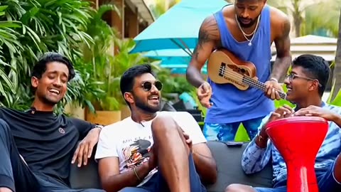 "Hardik Pandya's Musical Talent: A Fun Performance of 'Why This Kolaveri Di'"