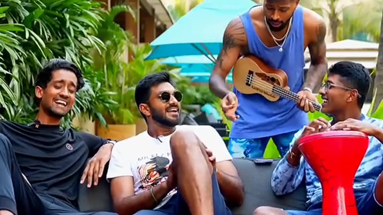 "Hardik Pandya's Musical Talent: A Fun Performance of 'Why This Kolaveri Di'"