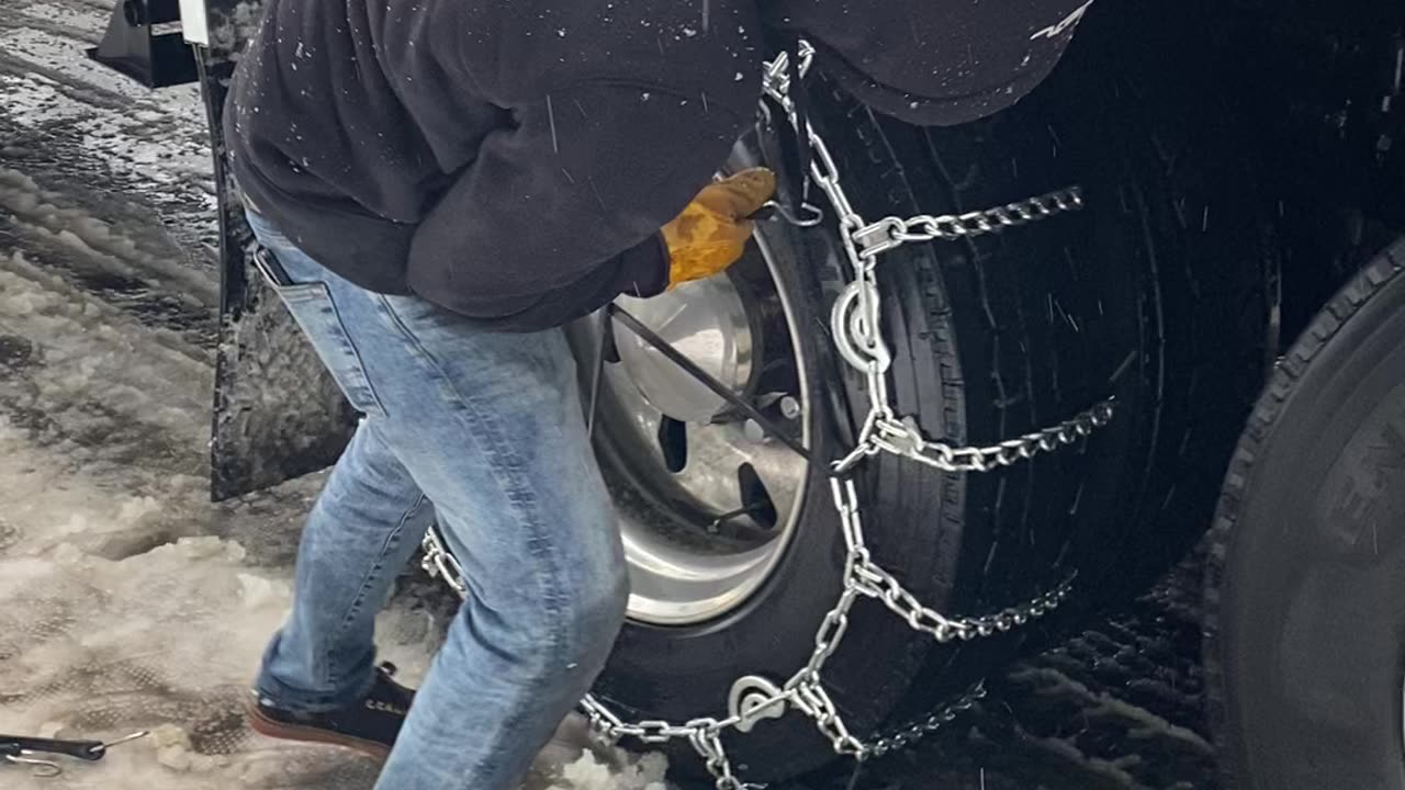 Chaining a mountain