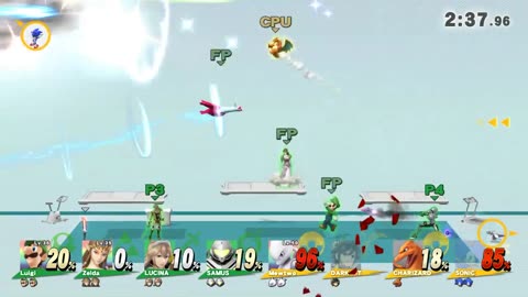 Super Smash Bros 4 Wii U Battle348