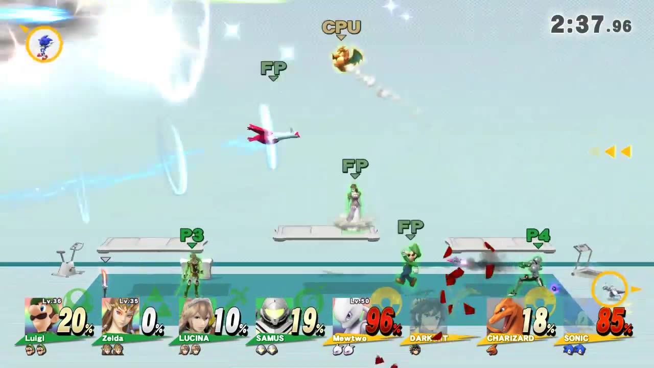 Super Smash Bros 4 Wii U Battle348