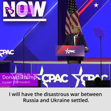 I will have the war between Russia and Ukraine settled