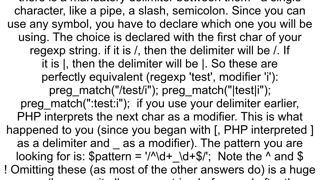 Regex pattern starting with an opening square brace and ending with a closing square brace gives a