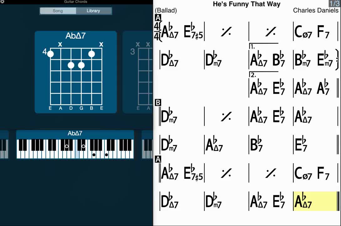 He's Funny That Way - iReal Pro - Jazz Tutorial