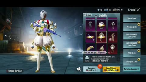 Got a mythic outfit in one crate by using this trick
